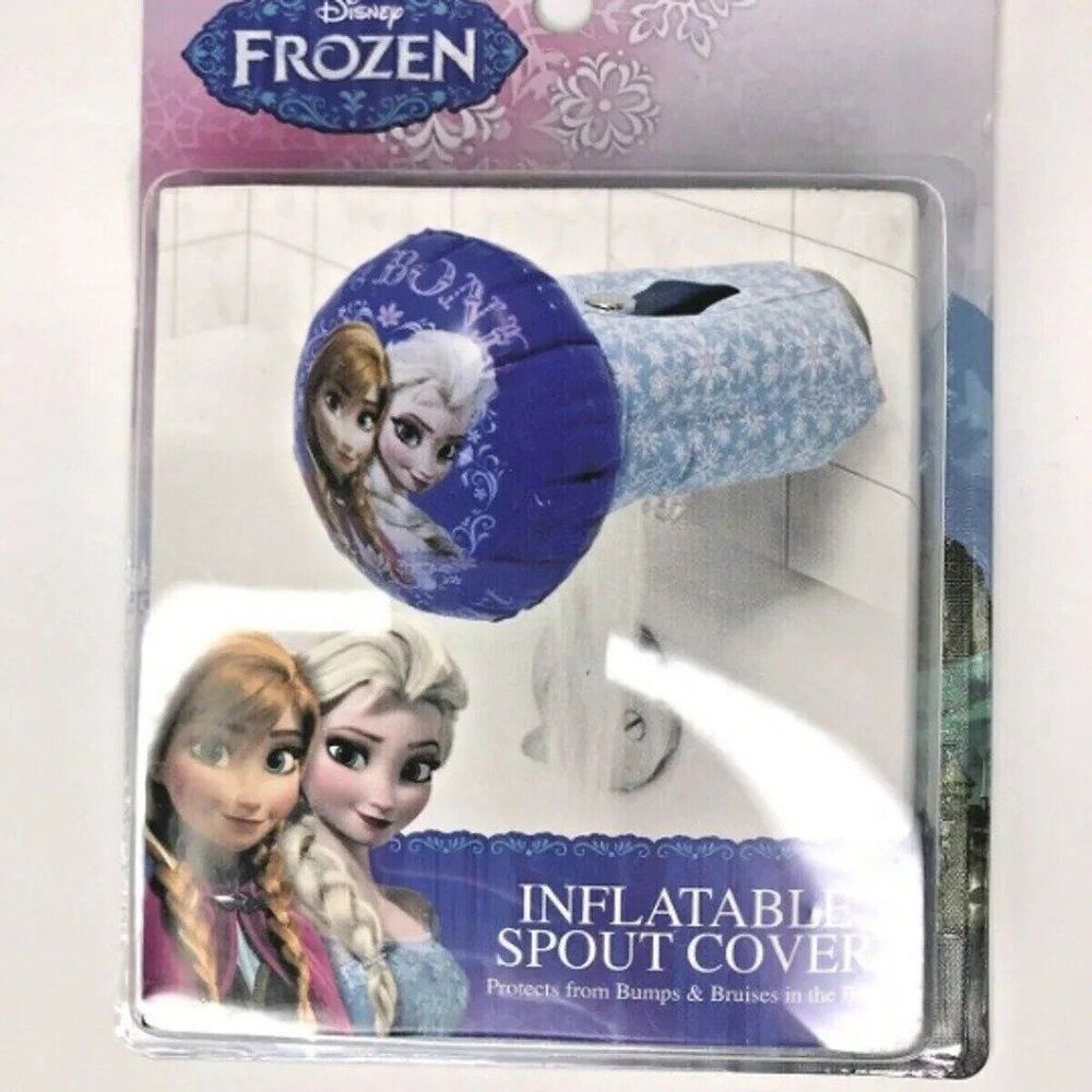 Frozen Inflatable Bath Spout Cover Anna & Elsa by Disney NEW SEALED
